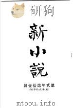 新小说  第2年第11号（ PDF版）