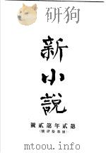 新小说  第2年第2号（ PDF版）