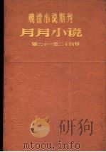 月月小说  （第2年第10期）（ PDF版）