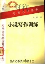 小说写作训练 1990 PDF电子版封面 7504105082 龙歌编著