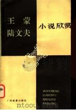 王蒙陆文夫小说欣赏   1990  PDF电子版封面  7543507765  徐采石，金燕玉著 