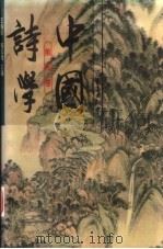 中国诗学 第4卷 1999 PDF电子版封面 7806273905 汪涌豪,骆玉明主编;叶军等著