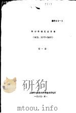 特种纤维文献目录  1971-1987  第1册（1989 PDF版）