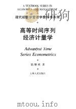 高等时间序列经济计量学 1999 PDF电子版封面 7208032009 陆懋祖著