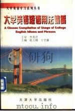 大学英语短语用法精编 1999 PDF电子版封面 7561811624 赵玉娥,王守廉主编