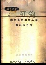 国外黑色冶金工业概况与进展 1971 PDF电子版封面 上海科学技术情报研究所