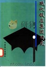 现代饭店集团研究 1998 PDF电子版封面 7800964531 戴斌编著