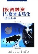 投资融资与资本市场化运作全书 上 1998 PDF电子版封面 7801142241 王益民主编