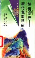 妙悟心禅 唐代奇僧慧能 1996 PDF电子版封面 7222018778 陈墨著