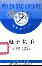电子货币 1998 PDF电子版封面 7100025133 (法)迪迪埃·马尔特尔(Didier Martres),(法