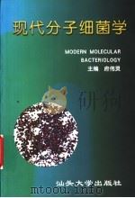 现代分子细菌学 1999 PDF电子版封面 7810360701 府伟灵主编