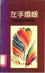左手婚姻 张国明抒情诗选 1992 PDF电子版封面 7531706318 张国明著