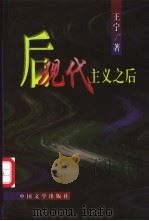 后现代主义之后 1998 PDF电子版封面 7507104699 王宁著