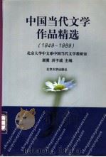 中国当代文学作品精选 1949-1989 1995 PDF电子版封面 7301027125 谢冕,洪子诚主编
