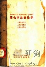 简化字总表检字（1964年11月第1版 PDF版）