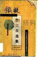 铁凝散文自选集 1995 PDF电子版封面 753061892X 铁凝著