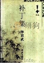 补丁集 1997 PDF电子版封面 7806164472 华君武著