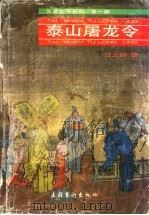 泰山屠龙令 1993 PDF电子版封面 7503910836 江上鸥著