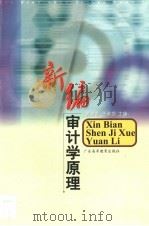 新编审计学原理 1998 PDF电子版封面 7536121334 苏淑欢,王莉莎主编