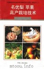 名优梨、苹果高产栽培技术 1996 PDF电子版封面 7800768341 高桂芳主编