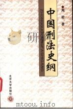 中国刑法史纲 1998 PDF电子版封面 7301038690 周密著