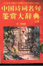 中国诗词名句鉴赏大辞典 下 上 1995 PDF电子版封面 756160100X 高伟编著