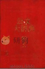 公文大辞典 1992 PDF电子版封面 7561405197 孙和平主编