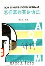怎样掌握英语语法 1991 PDF电子版封面 7536107129 黄志顺编著