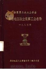 全国第二次工业普查廊坊地区独立核算工业名录  1985年（ PDF版）