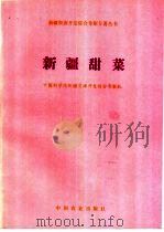 新疆甜菜   1994  PDF电子版封面  7109037010  中国科学院新疆资源开发综合考察队编 