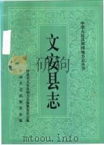 文安县志 1994 PDF电子版封面 780088533X 吕炳忠主编;河北省文安县地方志编纂委员会编
