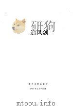 追风剑 中 1987 PDF电子版封面 10360·100 顽石著