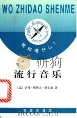 流行音乐 1997 PDF电子版封面 7100022509 (法)亨利·斯科夫·托尔格(Henry Skoff Torg