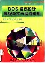 DOS程序设计高级技术与实例剖析 1994 PDF电子版封面 7560603335 程军,李增智著