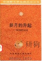 新月的升起 新月派作品选 1993 PDF电子版封面 756170934X 方仁念选编