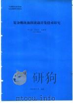 复杂断块油田滚动开发技术研究 1994 PDF电子版封面 李宗信编
