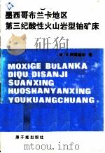 墨西哥布兰卡地区第三纪酸性火山岩型铀矿床 1988 PDF电子版封面 7502200983 (法)B.阿尼埃尔著;孙维新,郑一星译