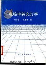 电脑中英文打字 1992 PDF电子版封面 7561505485 柯贤岱,杨连峰编