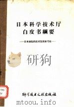 日本科学技术厅白皮书纲要 日本面临的技术发展新考验 1979 PDF电子版封面 17176·223 程德扬译