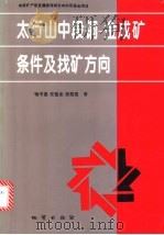 太行山中段铜-金成矿条件及找矿方向 1996 PDF电子版封面 7116021337 喻学惠等著