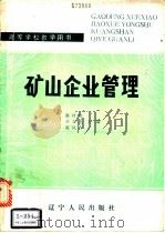 矿山企业管理 1988 PDF电子版封面 7205007879 张冷松等主编