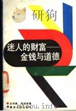迷人的财富 金钱与道德 1989 PDF电子版封面 7305005142 王传贵,郑瑞琴著