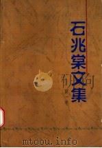 石兆棠文集 第1卷 1996 PDF电子版封面 7536330510 石兆棠著