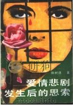 爱情悲剧发生后的思索 1988 PDF电子版封面 7217005604 田树德著