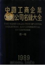 中国工商企业集团公司名录大全 第1卷 1989 PDF电子版封面 7030011937 曹政主编