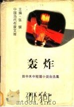 轰炸 田中禾中短篇小说自选集 1997 PDF电子版封面 7508013654 田中禾著