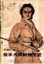 弦乐大师帕格尼尼 1984 PDF电子版封面 10071·527 (美)奥普尔·惠勒著;唐克蛮,徐春裕译