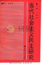 当代社会主义民主研究   1990  PDF电子版封面  7560104819  丁维陵主编 