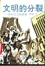 文明的分裂 资本主义面面观 1989 PDF电子版封面 7563306080 唐任伍著