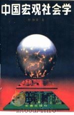 中国宏观社会学 1990 PDF电子版封面 7805733376 程继隆著